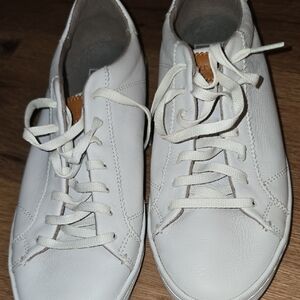 Cole Haan White Leather Sneakers